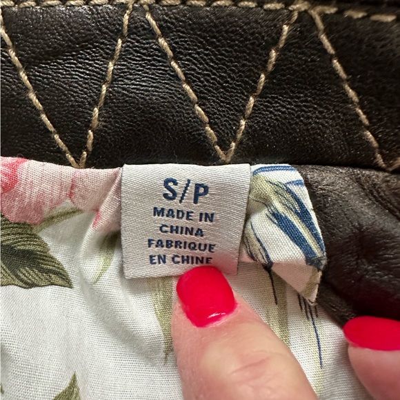 Tommy Bahama Men’s Rocker Highway Leather Jacket- Size Small - Picture 5 of 8